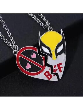 Deadpool and Wolverine BFF Necklace